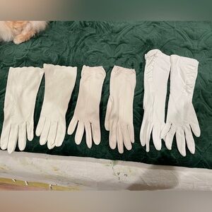 3 pairs vintage gloves